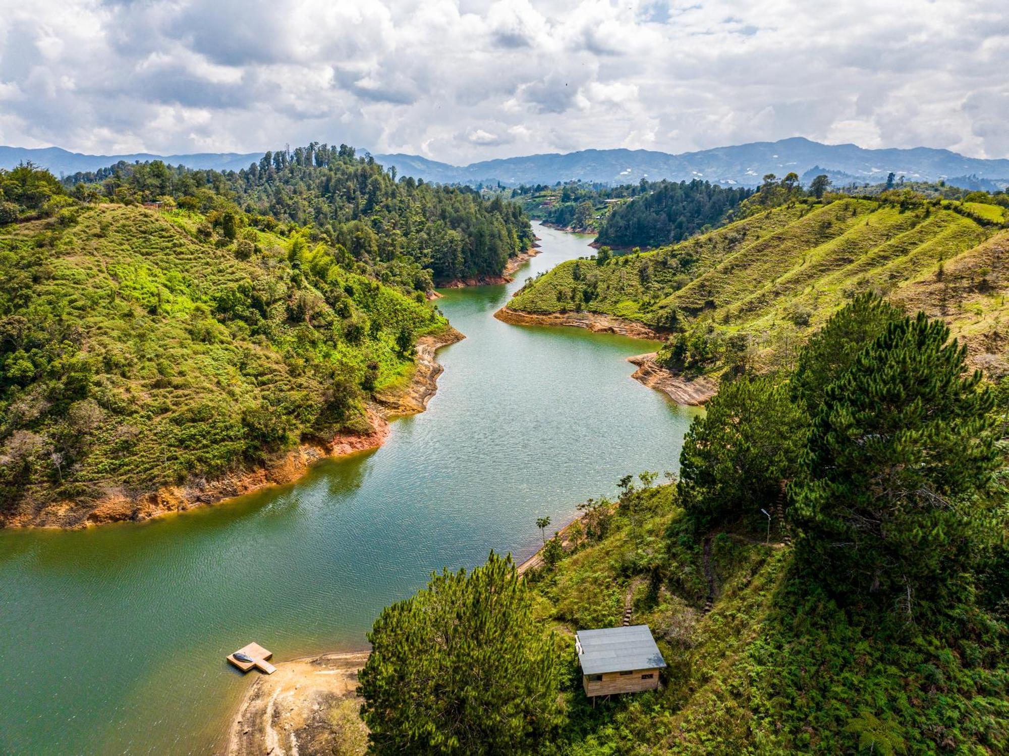 Cabanas Refugio Himalaya Guatapé Zewnętrze zdjęcie