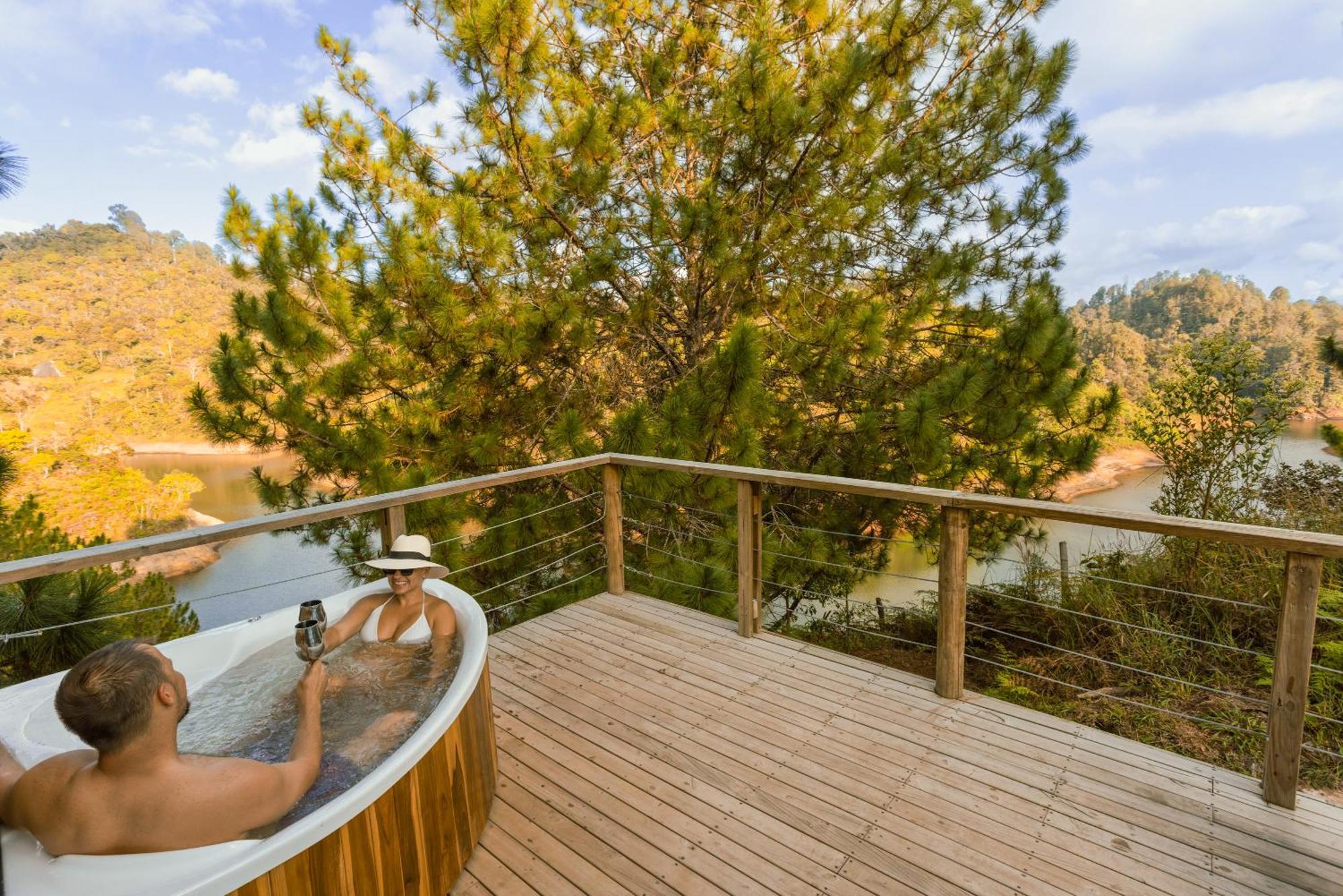 Cabanas Refugio Himalaya Guatapé Zewnętrze zdjęcie