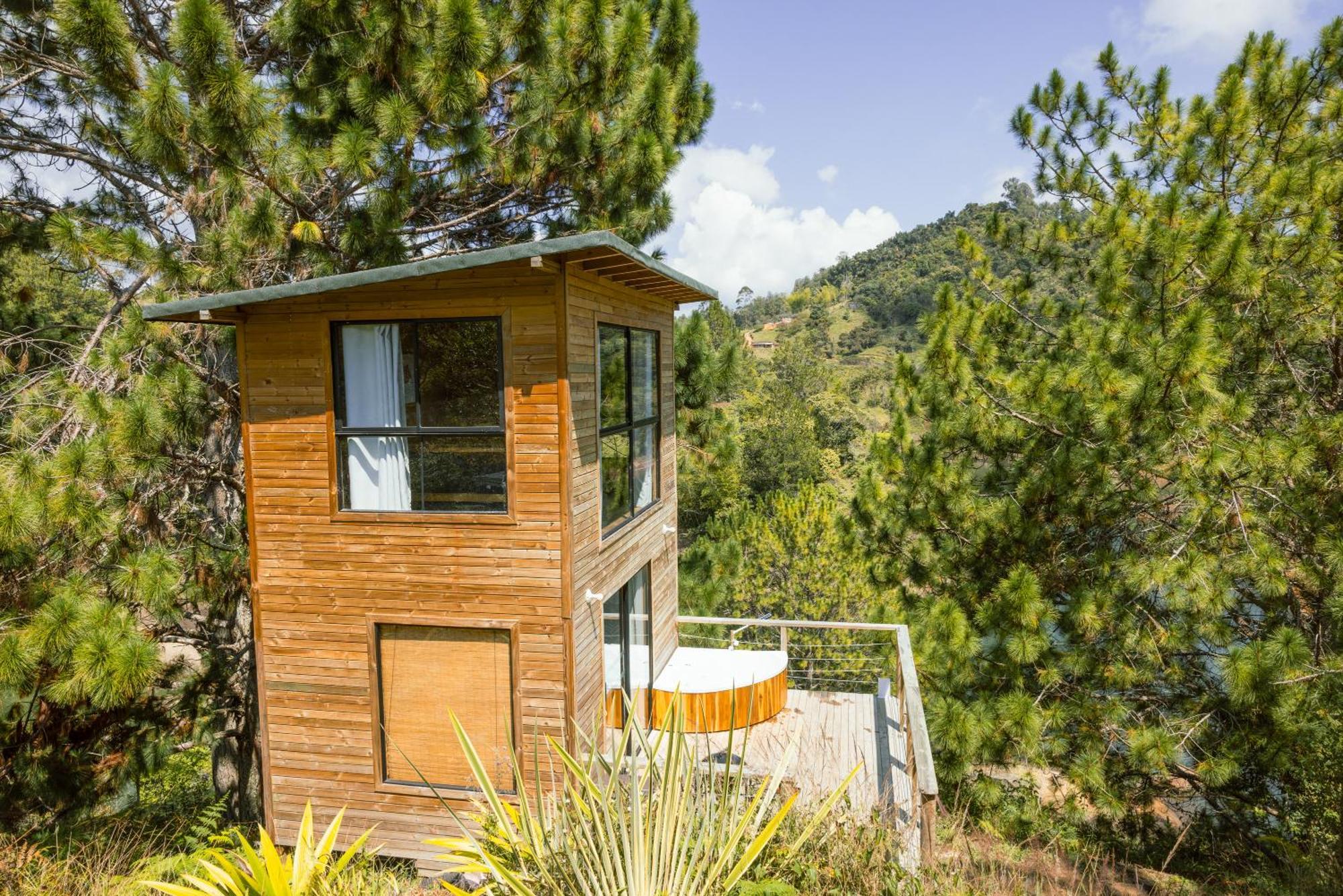 Cabanas Refugio Himalaya Guatapé Zewnętrze zdjęcie