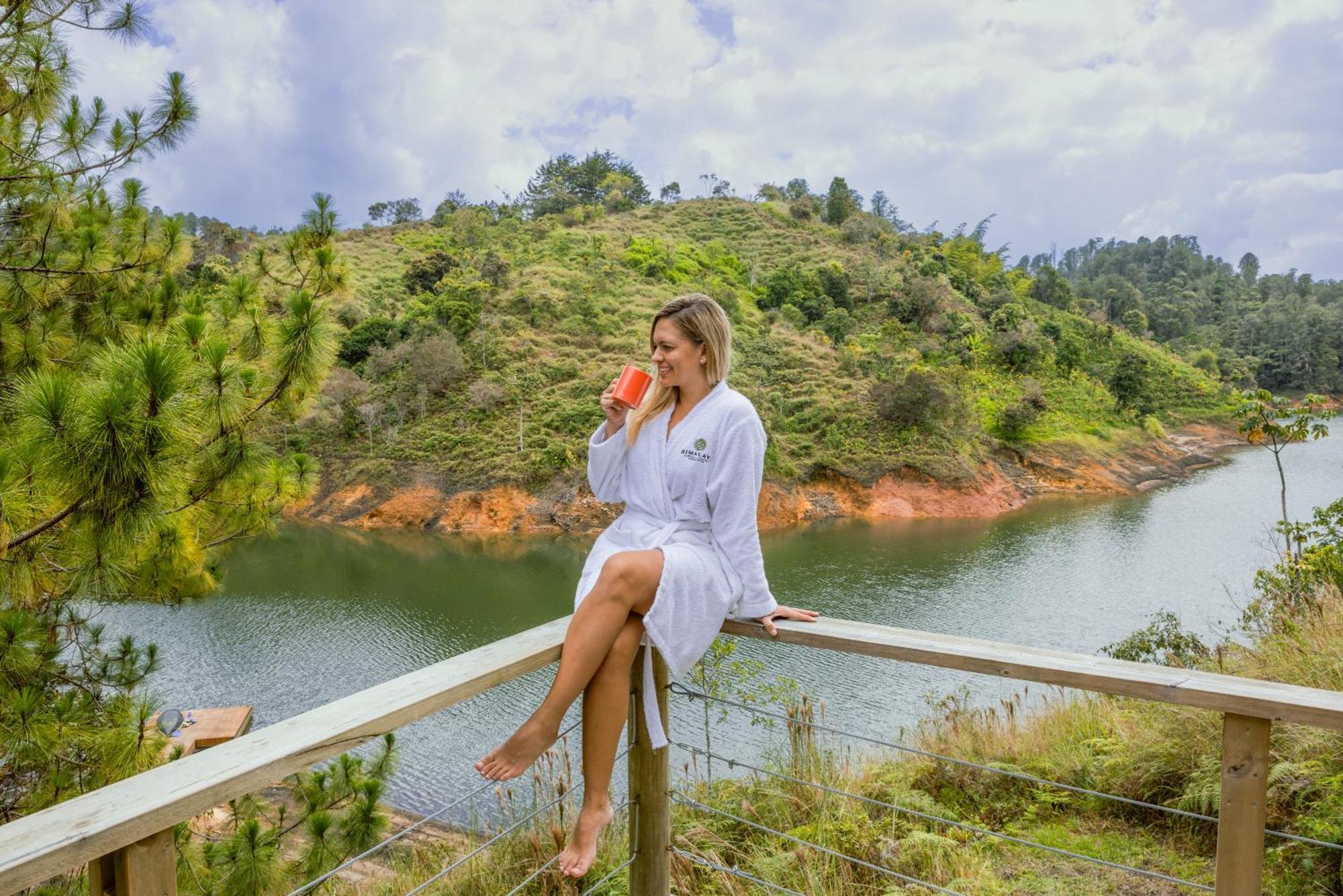 Cabanas Refugio Himalaya Guatapé Zewnętrze zdjęcie